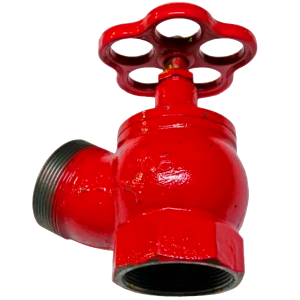 Фото 30 - Клапан пожарный (кран) КПЧ 50-2 чугунный 125° цапка - цапка.